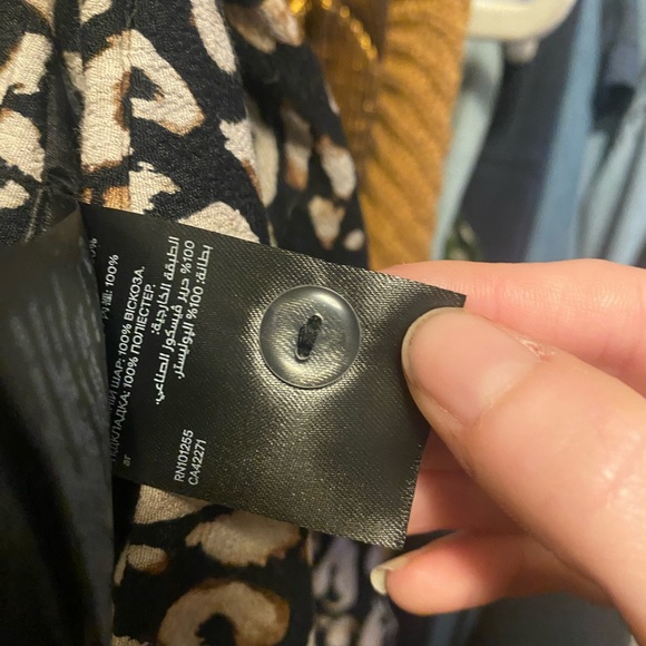 New Without Tags H&M Leopard Print Mini Skirt - Picture 6 of 6